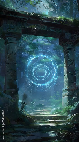 Mystical Secrets Beyond the Enchanted Stone Gate