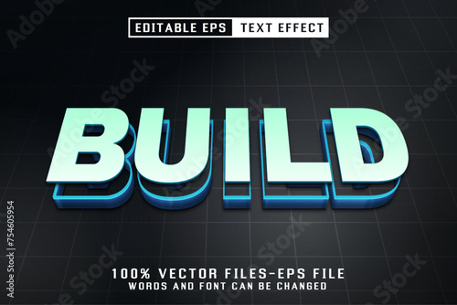 Build Editable Text Effect