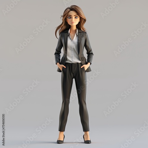 successful businesswoman ca...