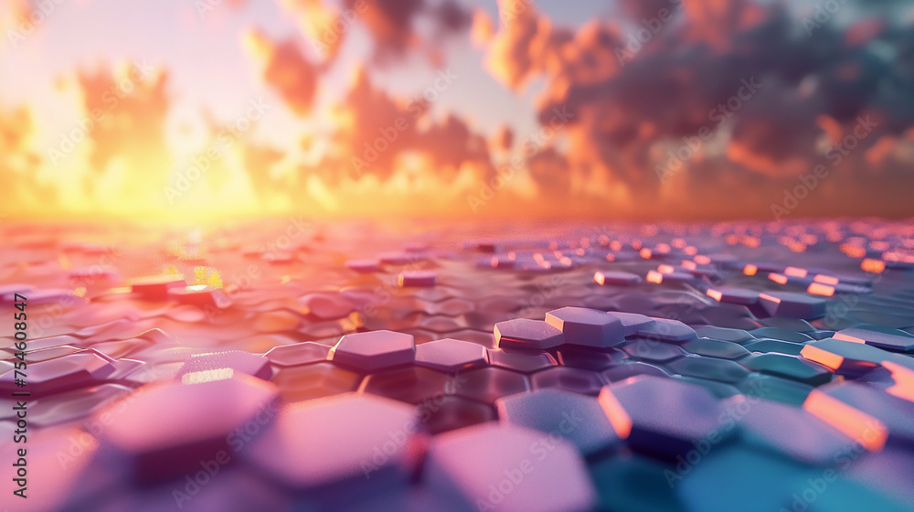 Obraz premium background with lights