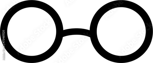 Glasses Frame in Vector SVG Illustration