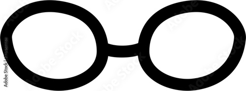 Glasses Frame in Vector SVG Illustration photo