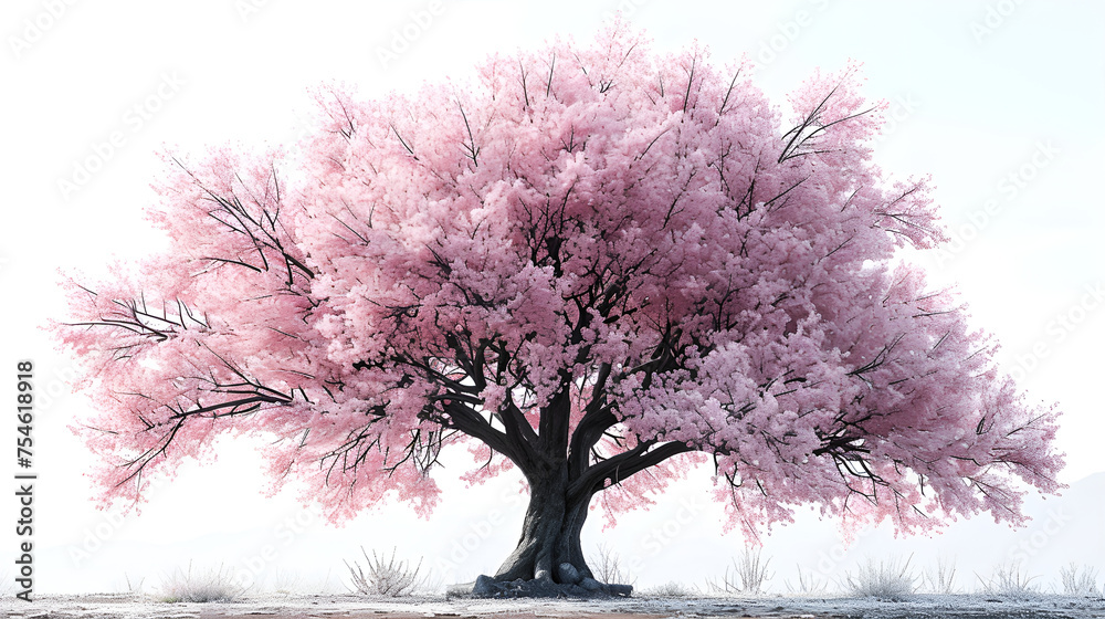 Fototapeta premium cherry blossom, Spring time cherry blossom sakura tree