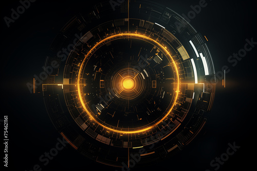 Abstract technology digital line electronic network data innovation concept background.