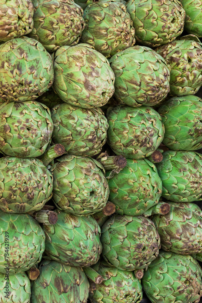 Fototapeta premium Mixture of fresh fruits and vegetables