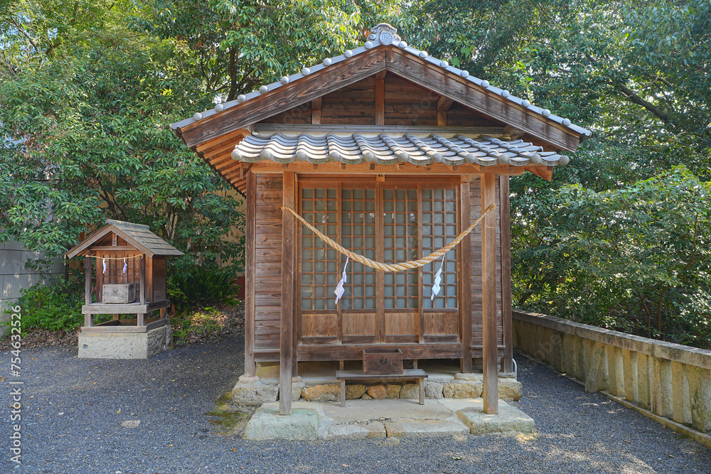 Naklejka premium 大隅神社