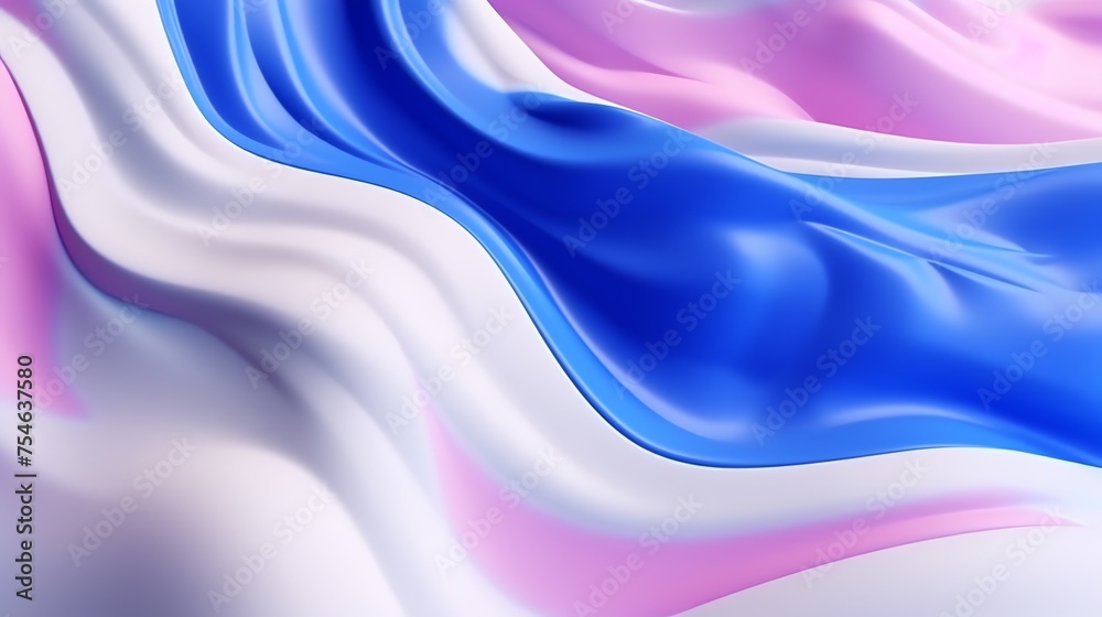 Naklejka premium abstract background hd fluid yellow blue pink and white colors