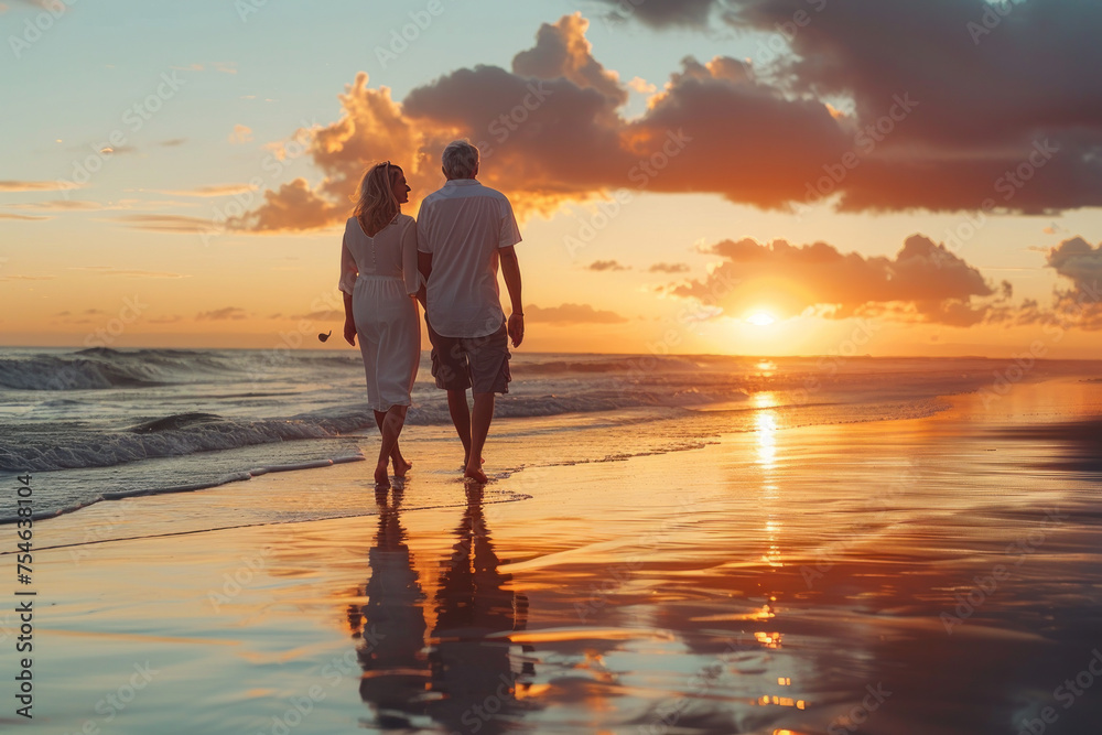 Fototapeta premium Lovely holiday vibes in summertime