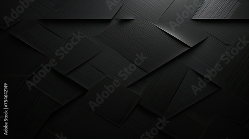 black carbon texture background random geometri  photo