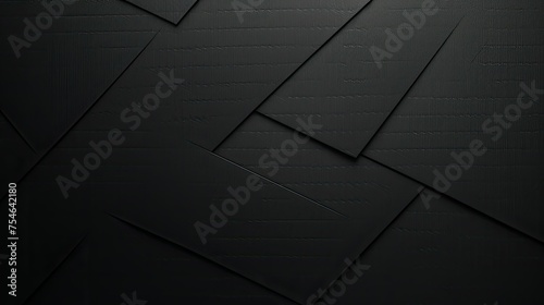 black carbon texture background random geometri with random highlight smooth surface