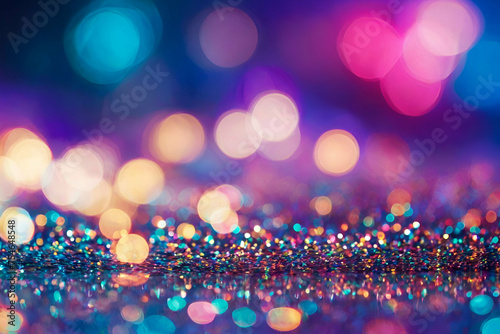 muddle lights abstract background, creative fantasy fluorescent colored,multicolor and brightly neon lines with blurred,glitter,defocused,reflections