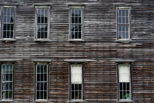 Wallpaper Mural old building with windows Torontodigital.ca