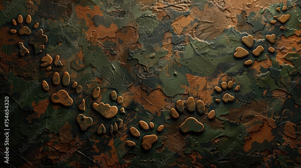 Obraz premium Greeting Card and Banner Design for National K9 Day Background