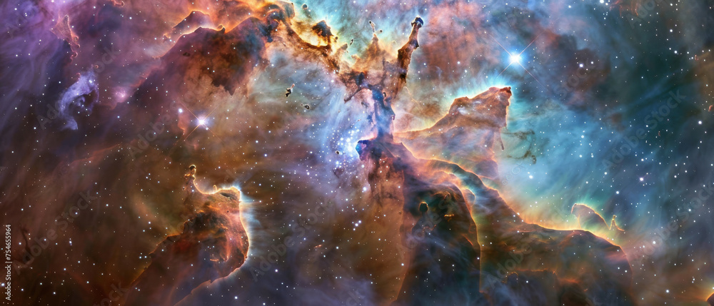 Fototapeta premium Carina Nebula is a giant