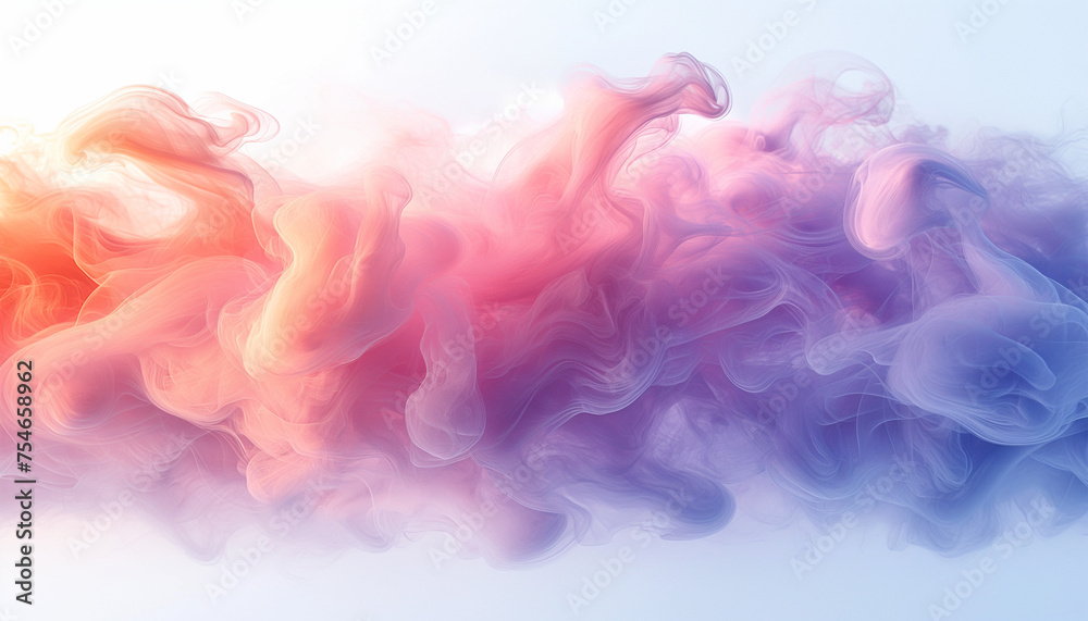 Fototapeta premium The Art of Transcendence: Exploring Irregular Shapes in Smoke Photography 16