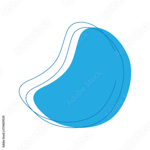 blob icon with two bumps