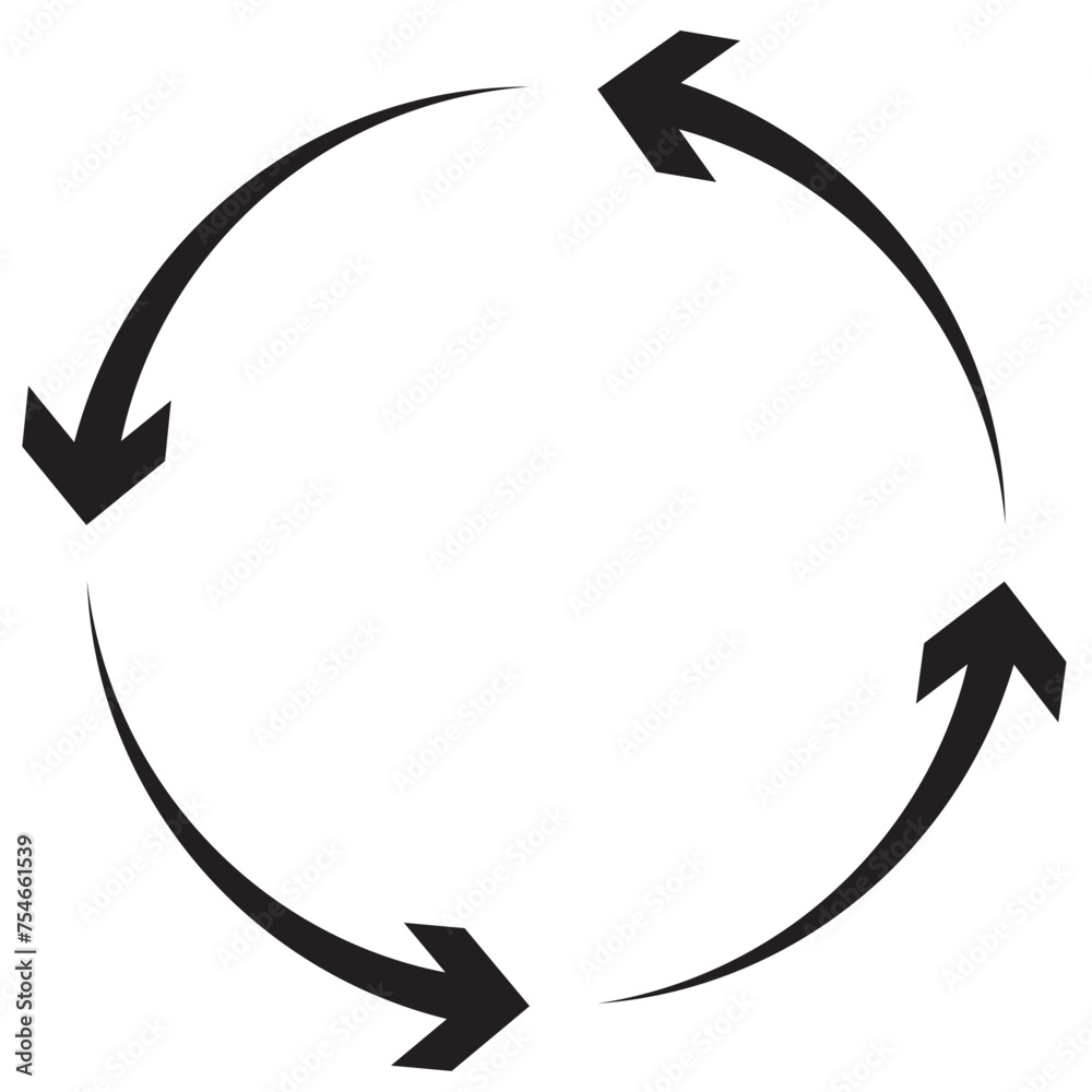 circular arrow icon .Vector illustration. circular arrow icon .Vector illustration.