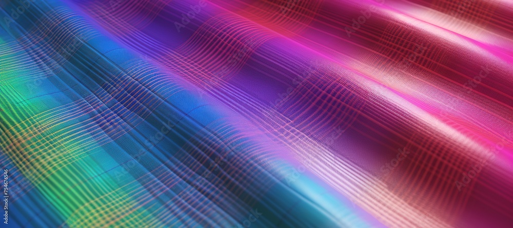 colorful wave cloth, gradation, motif, pattern 23 colorful wave cloth, gradation, motif, pattern 23