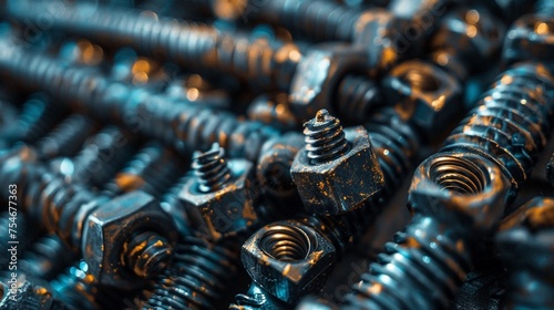 The structural art of screws and nails photo