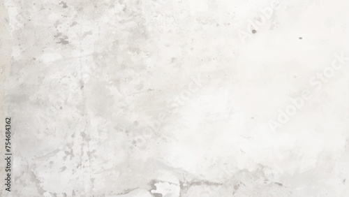 White Paint Concrete Wall Texture Background, Suitable for Presentation and Web Templates with Space for Text.	
