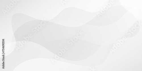 Abstract gray and white curve background, white dynamic wallpaper with wave shapes. Suitable for templates, banners, ads, events, web, pages, and others 