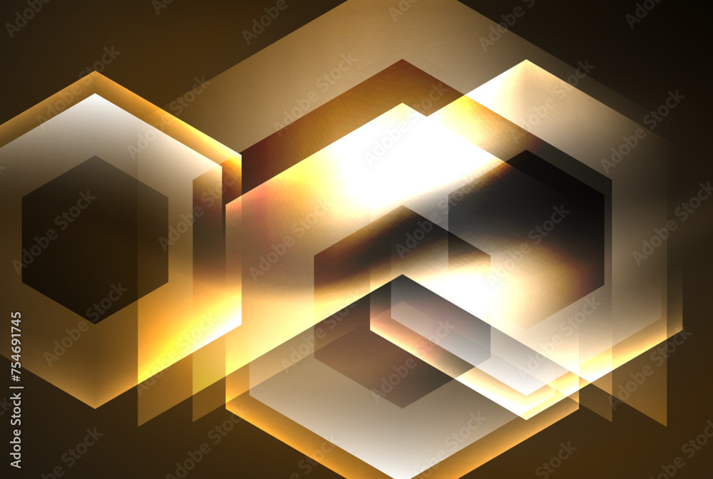 Arrow hexagon neon light glowing shapes background. Vector illustration For Wallpaper, Banner, Background, Card, Book Illustration, landing page Arrow hexagon neon light glowing shapes background. Vector illustration For Wallpaper, Banner, Background, Card, Book Illustration, landing page