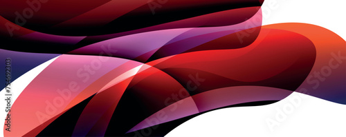 Colorful curve design concept. Vector Illustration For Wallpaper, Banner, Background, Card, Book Illustration, landing page