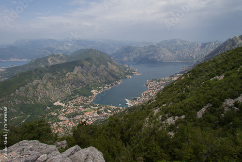 Montenegro views of the city of Kotor