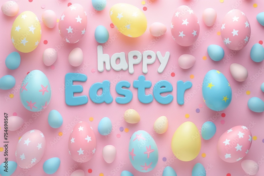 Colorful Easter Egg Basket Easter meal ideas. Happy easter Sleek bunny. 3d orange popsicle hare rabbit illustration design. Cute egg painting festive card Holy Week with copy space wallpaper backdrop Colorful Easter Egg Basket Easter meal ideas. Happy easter Sleek bunny. 3d orange popsicle hare rabbit illustration design. Cute egg painting festive card Holy Week with copy space wallpaper backdrop