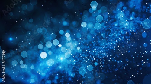 Abstract shiny blue festive background 