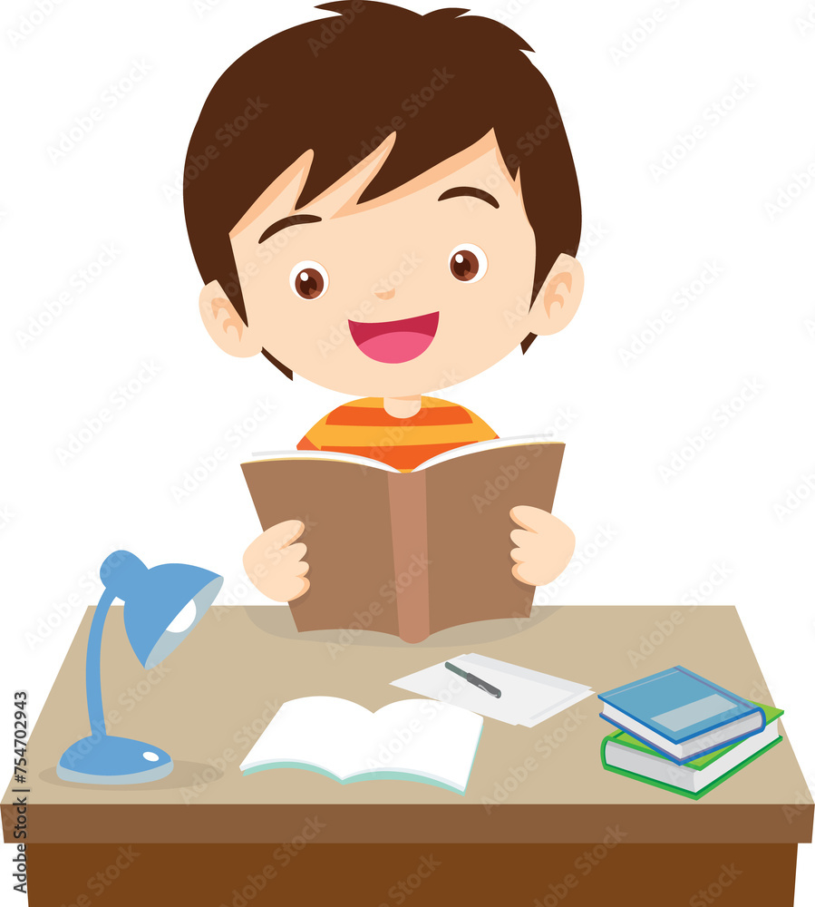 kid learning doing homework read and writing on desk kid learning doing homework read and writing on desk