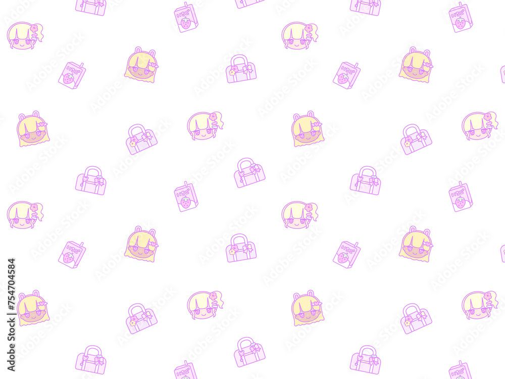 4:3 平成スクールガールパターン⭐︎PNG 4:3 平成スクールガールパターン⭐︎PNG