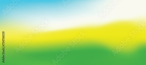 Abstract spring gradient vector modern background