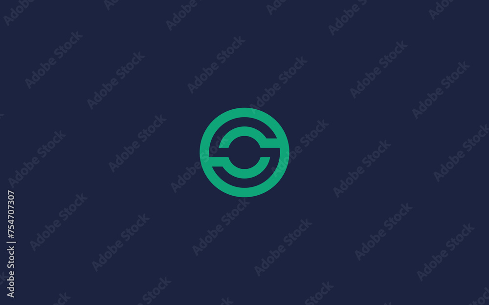 letter s circle logo icon design vector design template inspiration