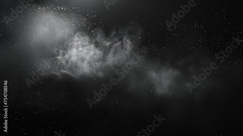 Dust texture and scratches on dark black  © Media Srock