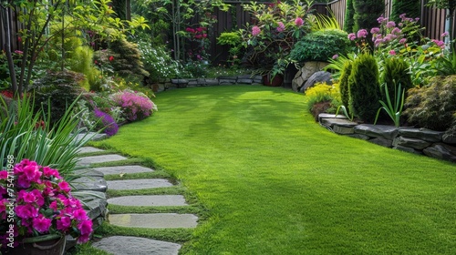 Garden design ideas, maintenance, and lawn fertilizer 