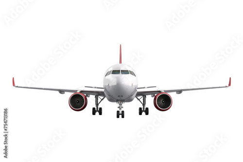 Airplane isolated on transparent background