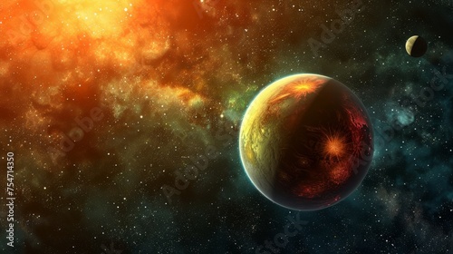 Exoplanets In Deep Space © Media Srock