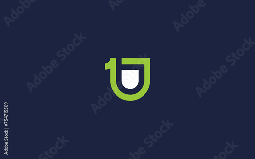 letter b shield with number 1 logo icon design vector design template inspiration