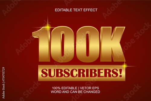 100k 3D VECTOR TEXT EFFECT EPS FILE