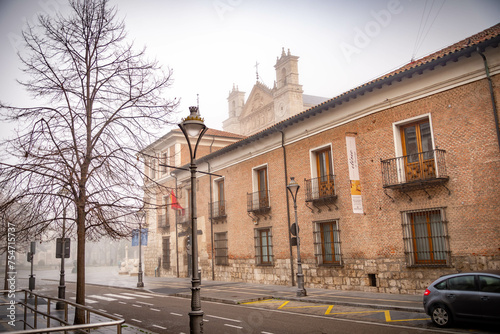 Valladolid ciudad histórica y monumental del pasado con mucho patrimonio histórico España en Europafuentes de composiciones y fotomontajes photo