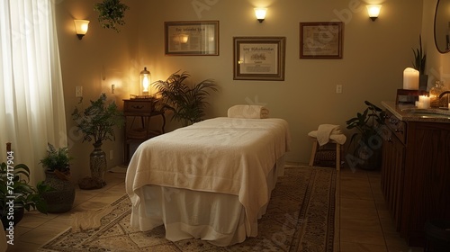 Holistic health and wellness center  blending spa luxury