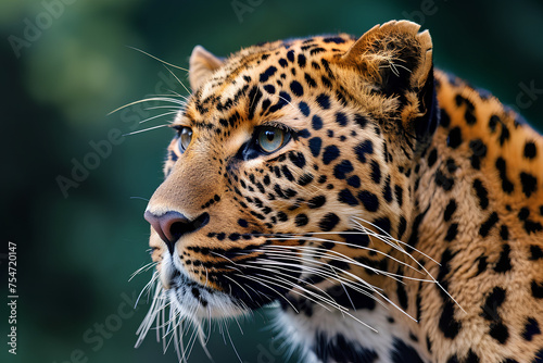 A close-up shot of a Leopard © jirasin