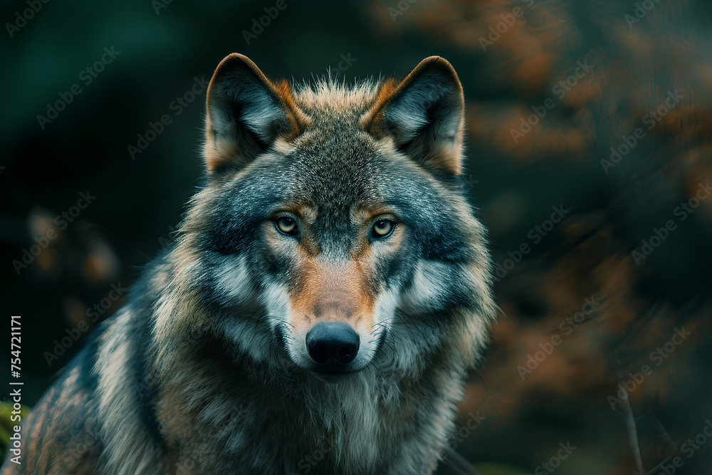 A close-up shot of a Wolf