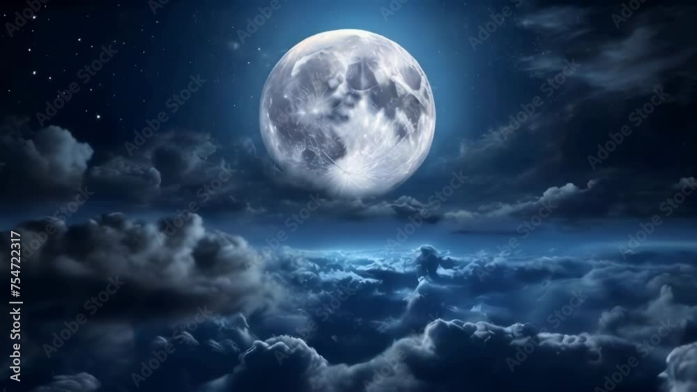 moon and clouds moon and clouds