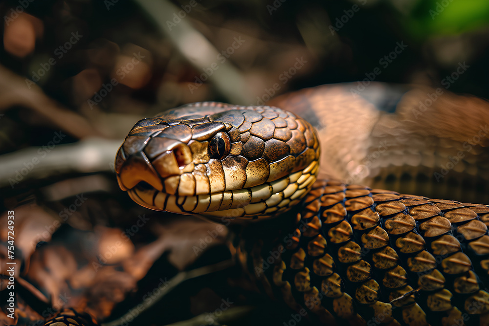 A full body shot of a Snake, animal A full body shot of a Snake, animal