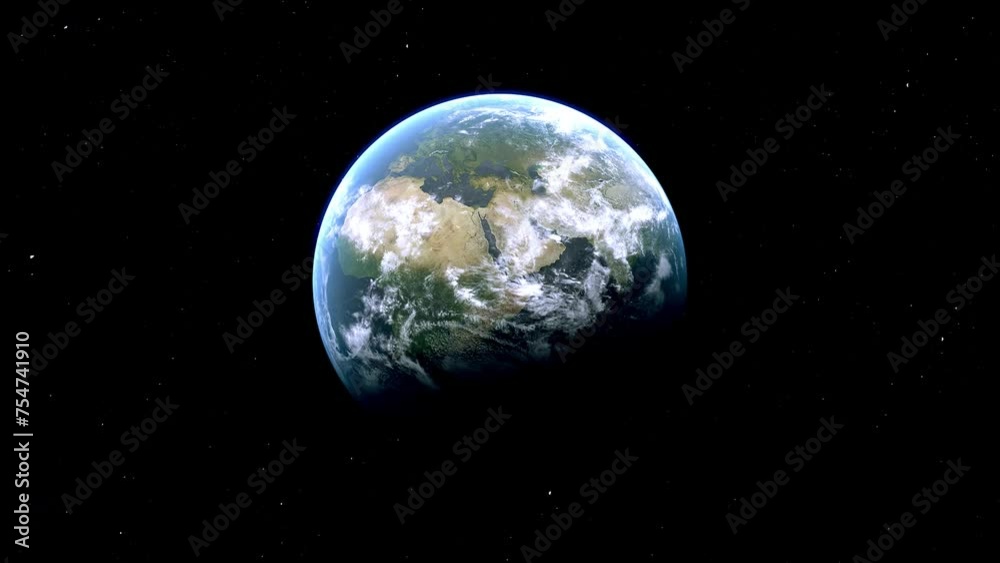 Moldova Zoom to the Country Map from Space to Earth	
