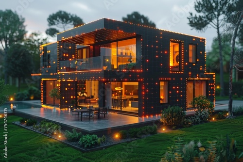 Revolutionizing Urban Housing with Smart and Sustainable Technologies: How Eco Friendly Designs Are Enhancing Modern Residential Models. photo