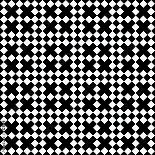Geometric Harmony seamless geometric pattern