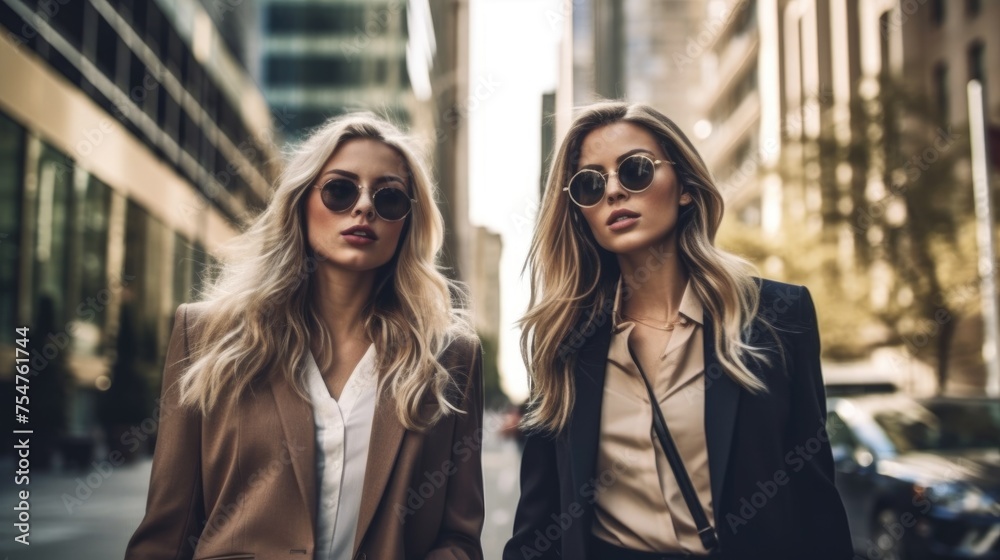 two women two women